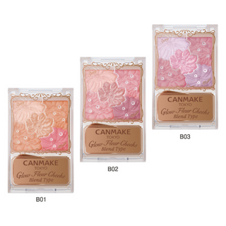 Canmake: Glow Fleur Cheeks (Blend Type)